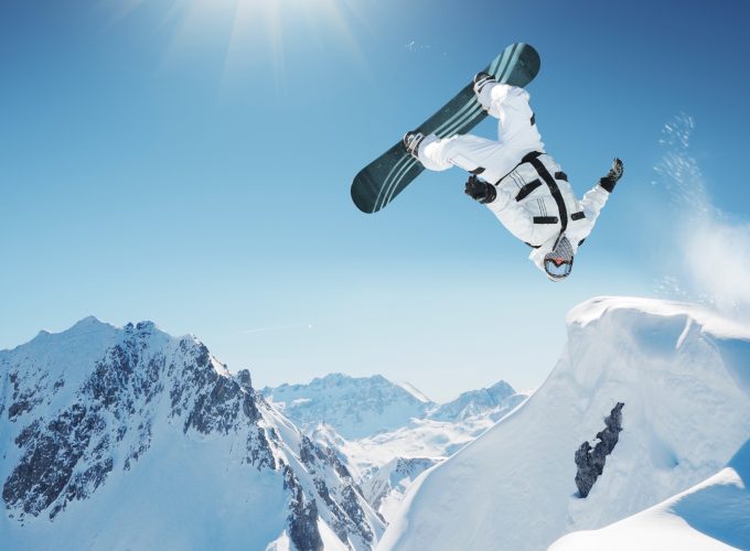 Wallpaper Extreme snowboarding, winter, jump, snow, Sport 190759971